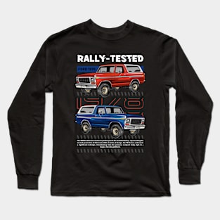 Vintage Bronco Car Long Sleeve T-Shirt